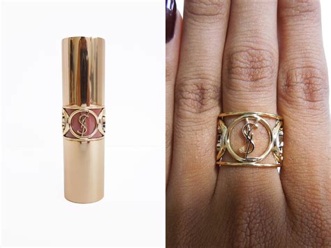 ysl lipstick ring|how much is ysl lipstick.